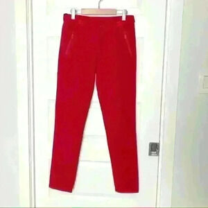 Red soft shell slim fits Trousers/Pants, fleece inside supper warm